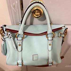 Dooney & Bourke Florentine Blue Satchel